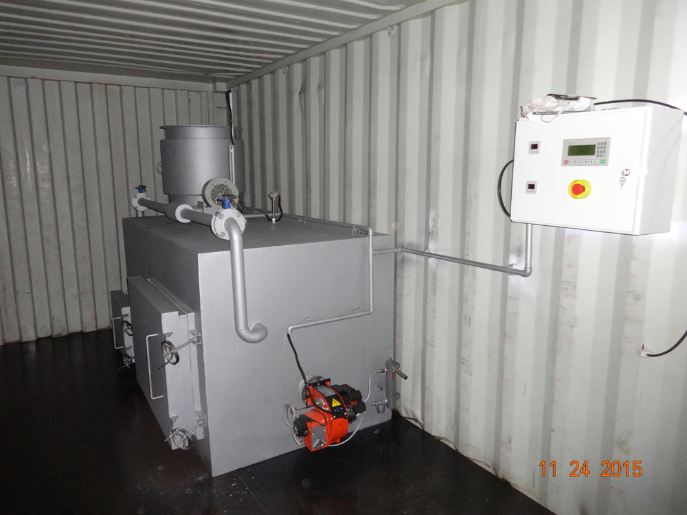 Containerized Mobile Incinerators