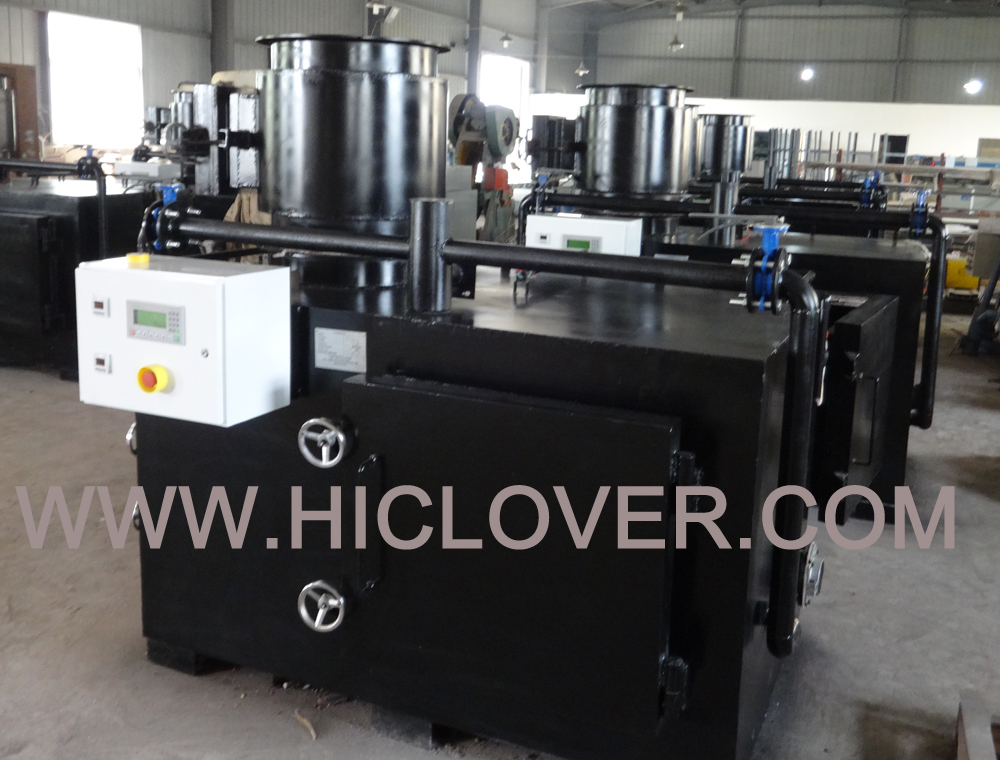 30kgs medical waste incinerator Model TS30 PLC