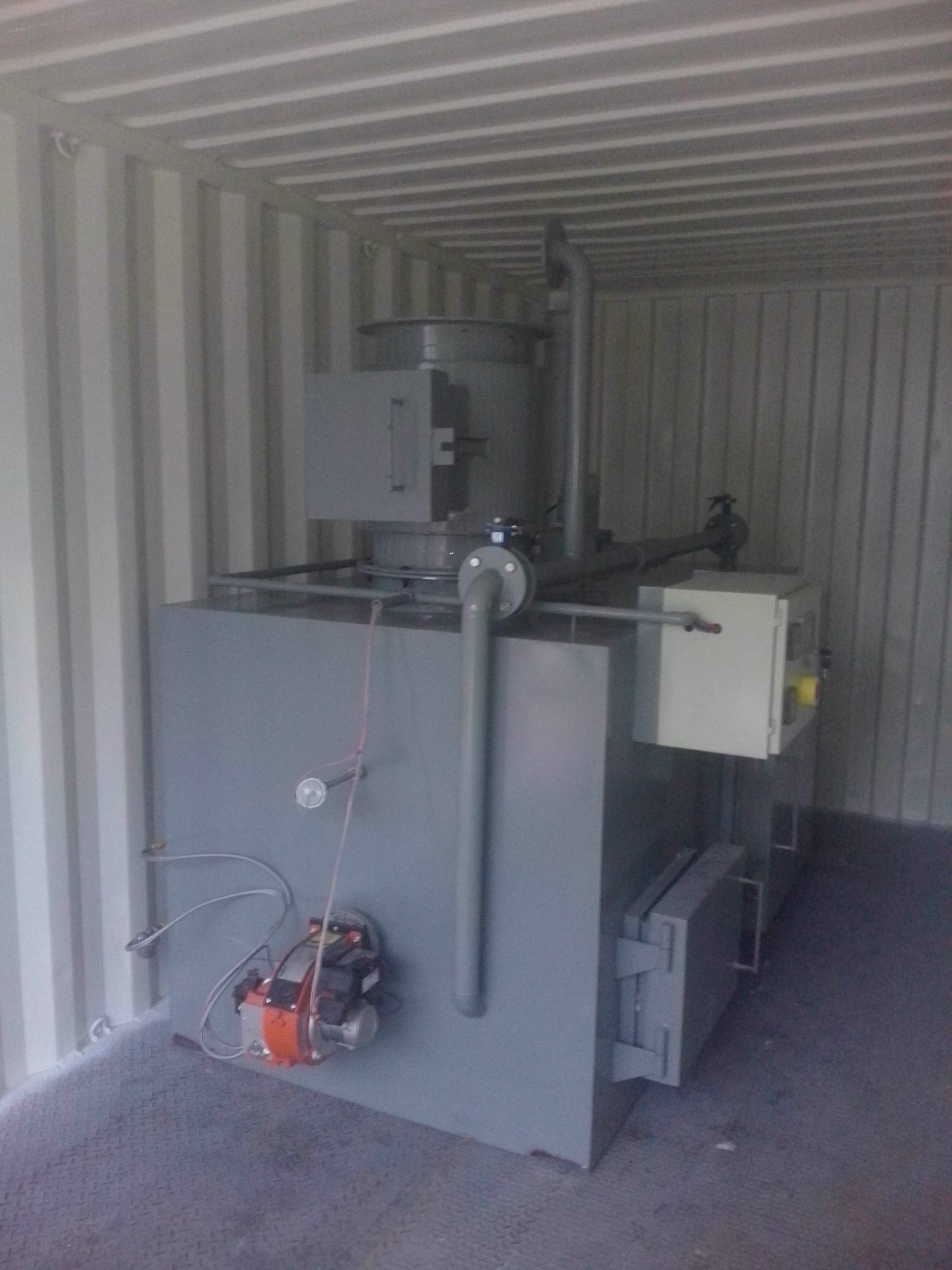 Containerized Incinerator Model CA30 from HICLOVER