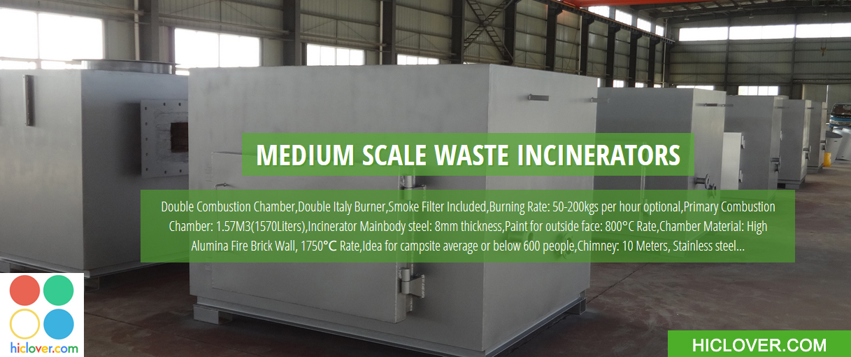 Medium Scale Solid Waste Incinerator