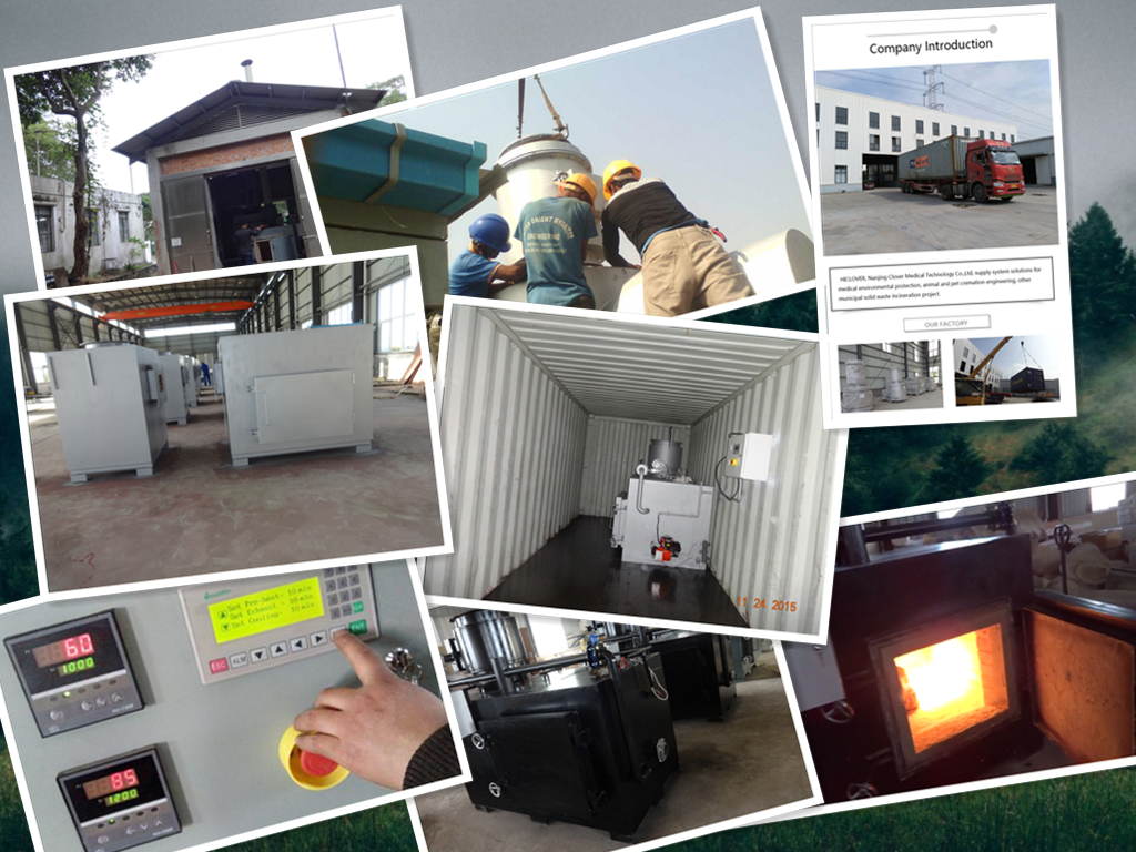 Medical Waste Incinerator Capacity Average 100kgs per hour