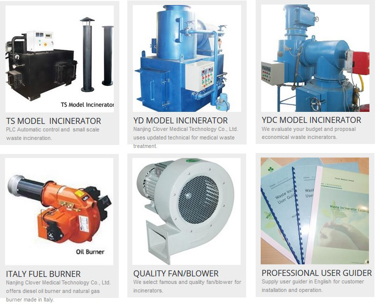 HICLOVER Medical Waste Incinerator in Stock(Finished and Semi-finished and New Production)