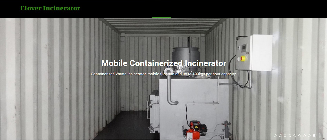 Pre-assembled containerized type Incinerator