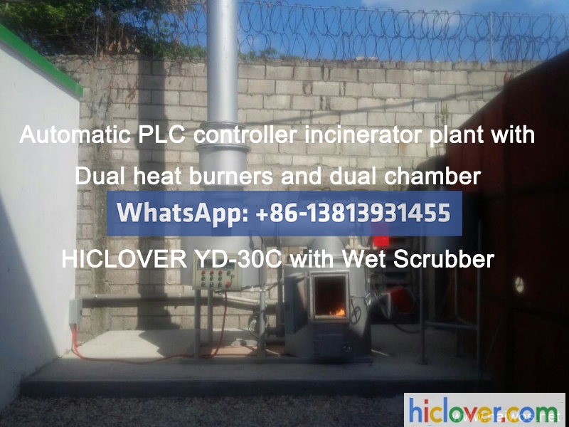 Automated PLC controller heater plant with Dual heat heaters as Well as twin Room HICLOVER YD-30C with Damp Scrubber