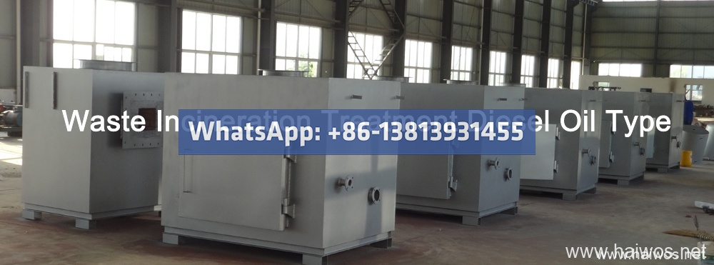 250kgs per human resources capacity waste incinerator