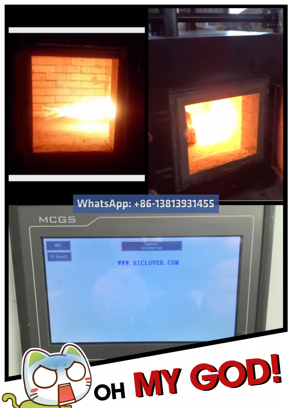 Small Range Medical Waste Coronovirus (Covid 19) Incinerator 30 kgs per hr Design TS30 PLC Auto Control