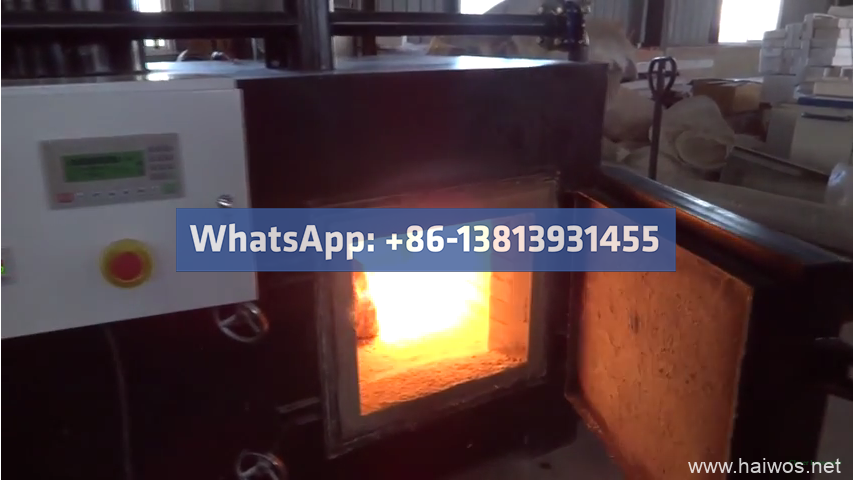 50kgs/hr iraq general waste burner with Two burning chambers