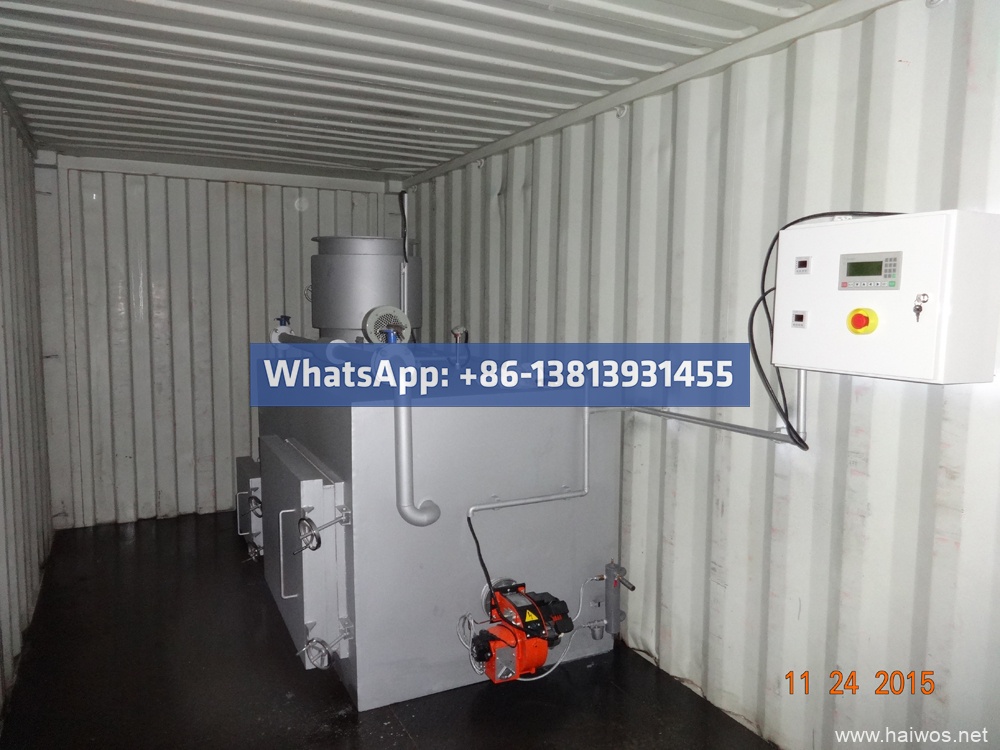 Pyrolytic Dual Chamber Incinerator Small Size ： Burning Price ： 30-45 kg/hr ； Optimum Load Capability ： 400 kg