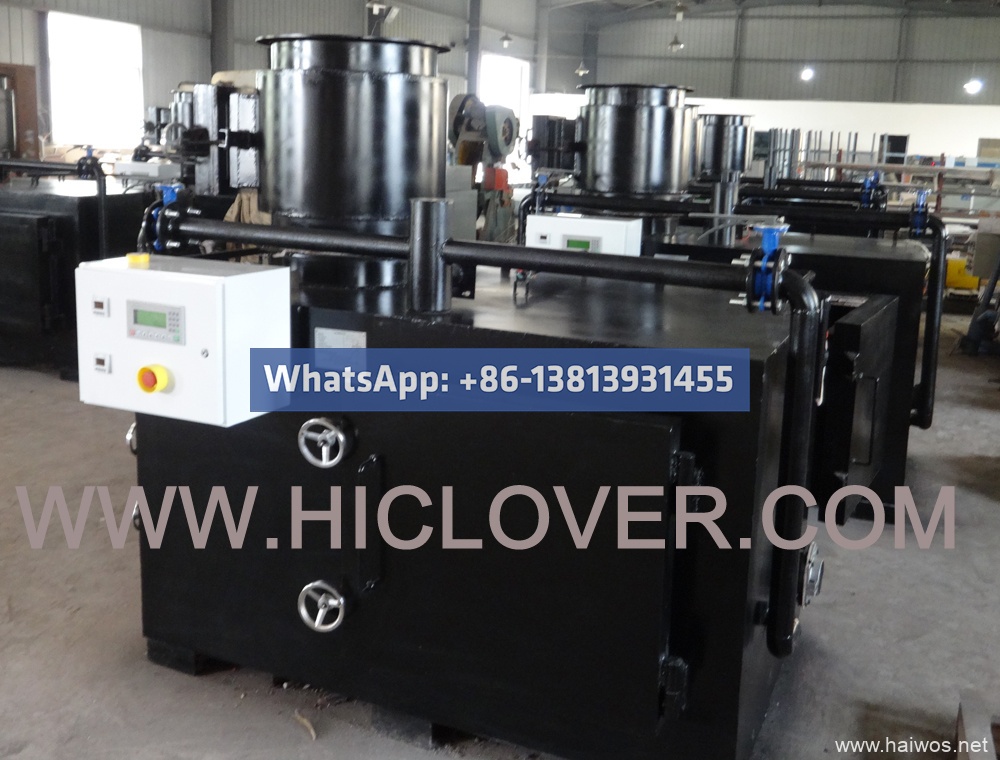 30kgs medical waste burner Model TS30 PLC.