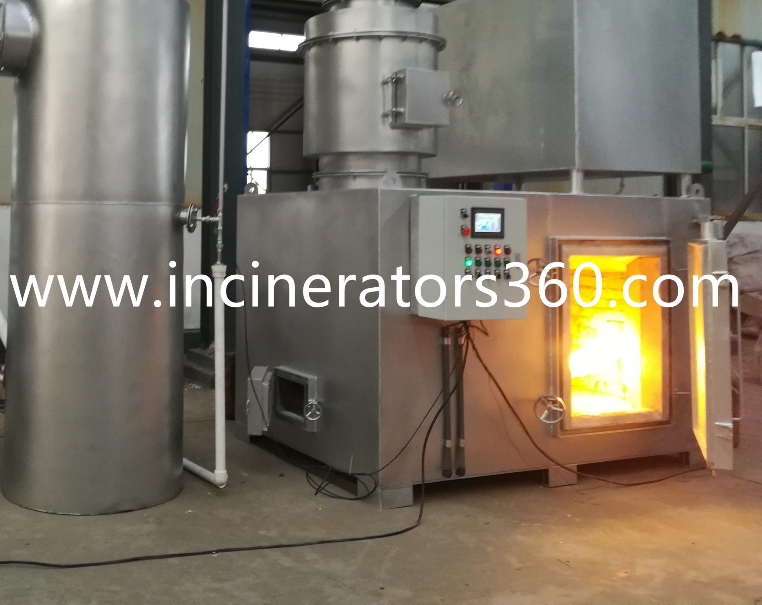 modern medical waste burning machine
