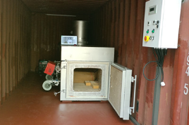 CONTAINERISED WASTE INCINERATOR