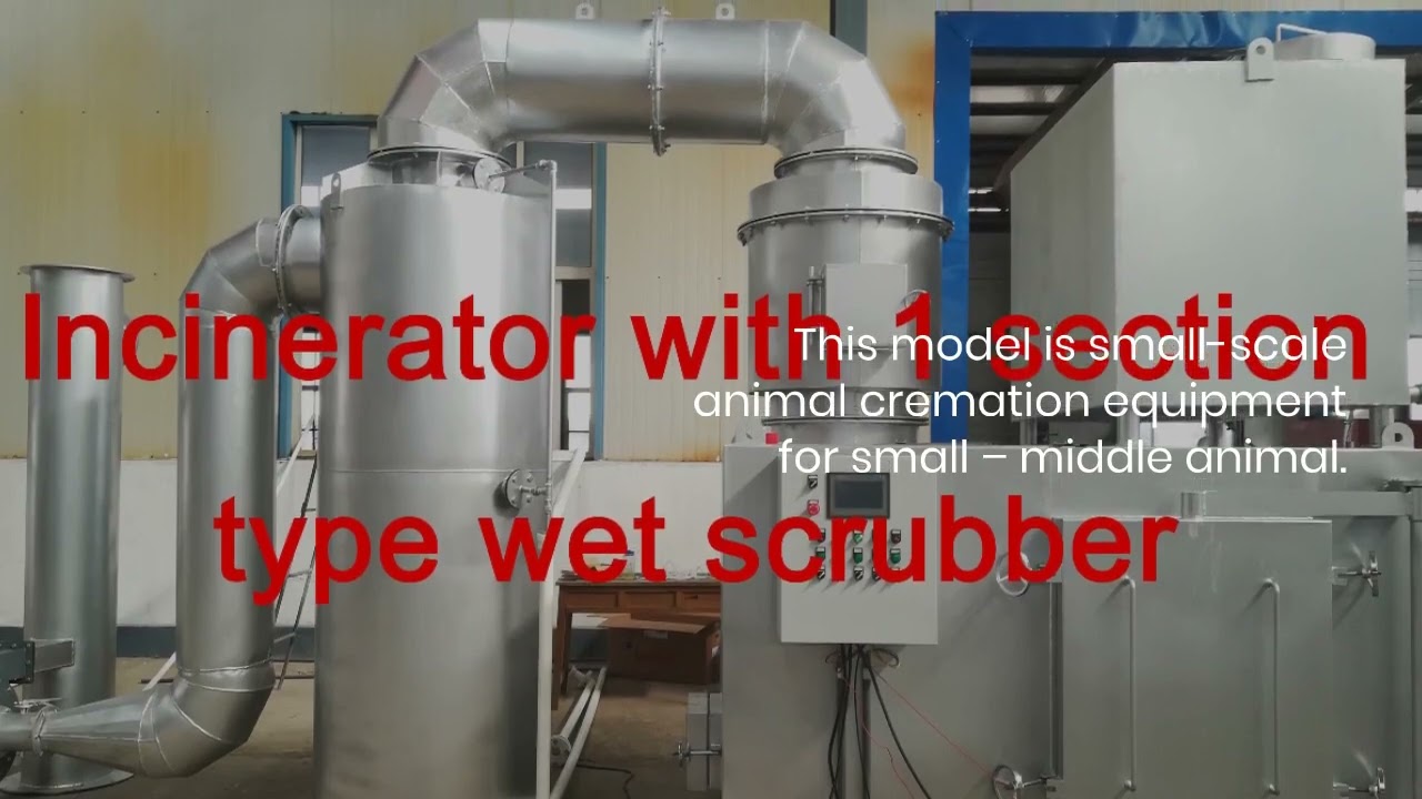Waste Incinerator with Wet Scrubber System